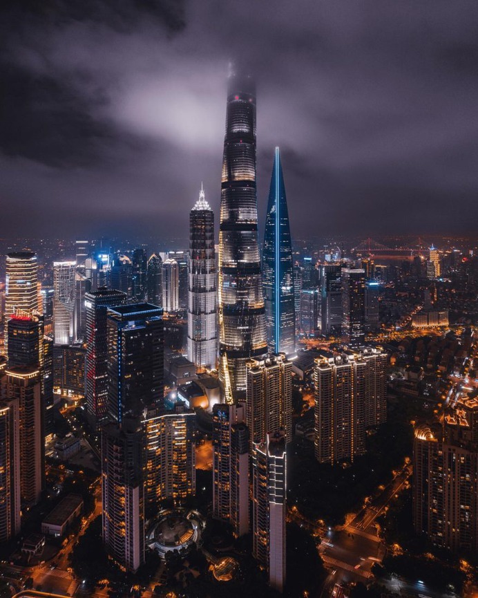 Shanghai From Above: Stunning Drone Photography by Liu Qian
