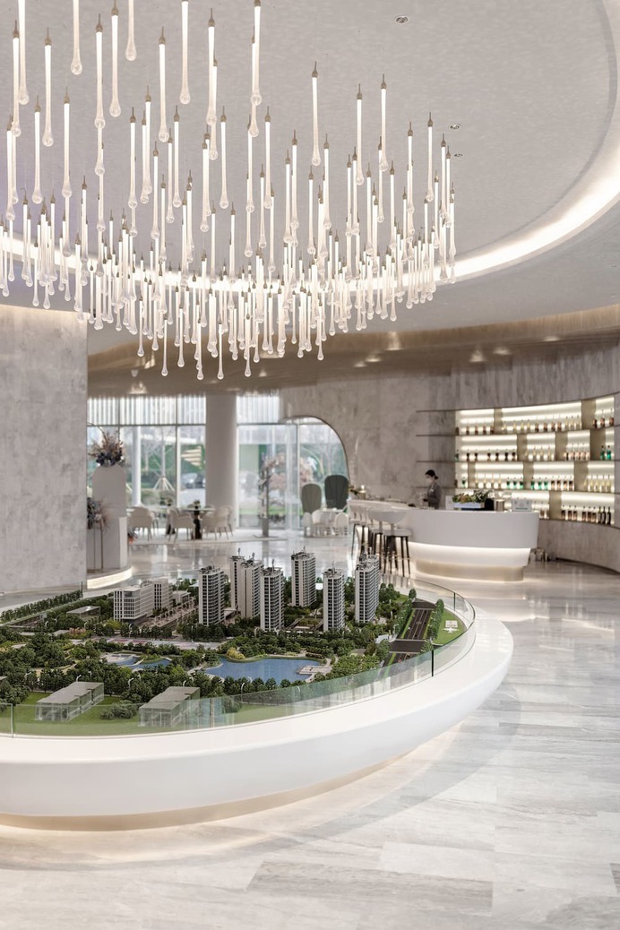 The Osmanthus Grace Experience Center by Qiran Design Group