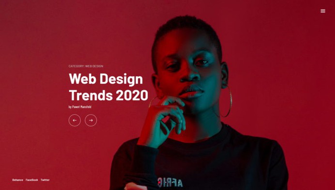 Web Design Trends 2020 - Mansfeld