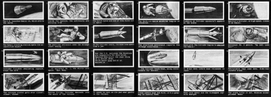 Illustrated 007 - The Art of James Bond: You Only Live Twice Storyboard Art #storyboard #bond #james #film #movies