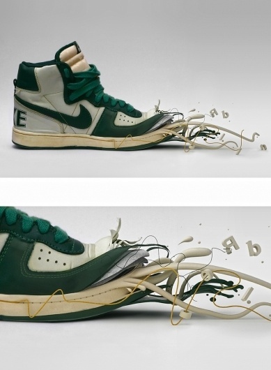 Icon-Shoes - 3d Graphics - Creattica
