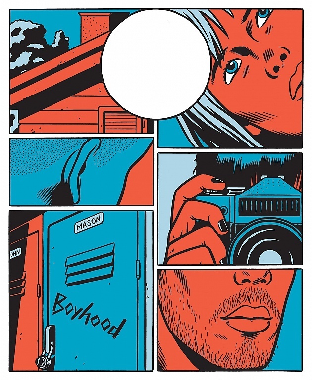 Kristian Hammerstad illustration - Boyhood