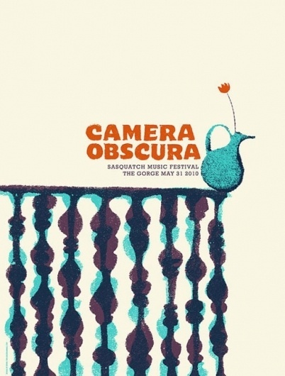 design work life » cataloging inspiration daily #gig #print #color #screen #poster #band
