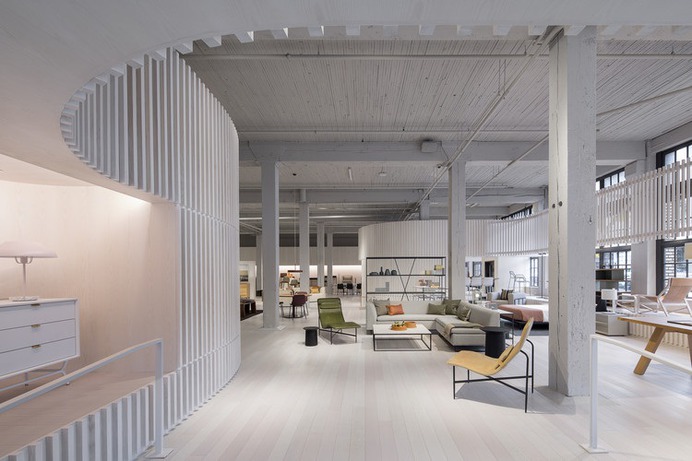 Blu Dot Showroom / Waechter Architecture, © Jeremy Bittermann