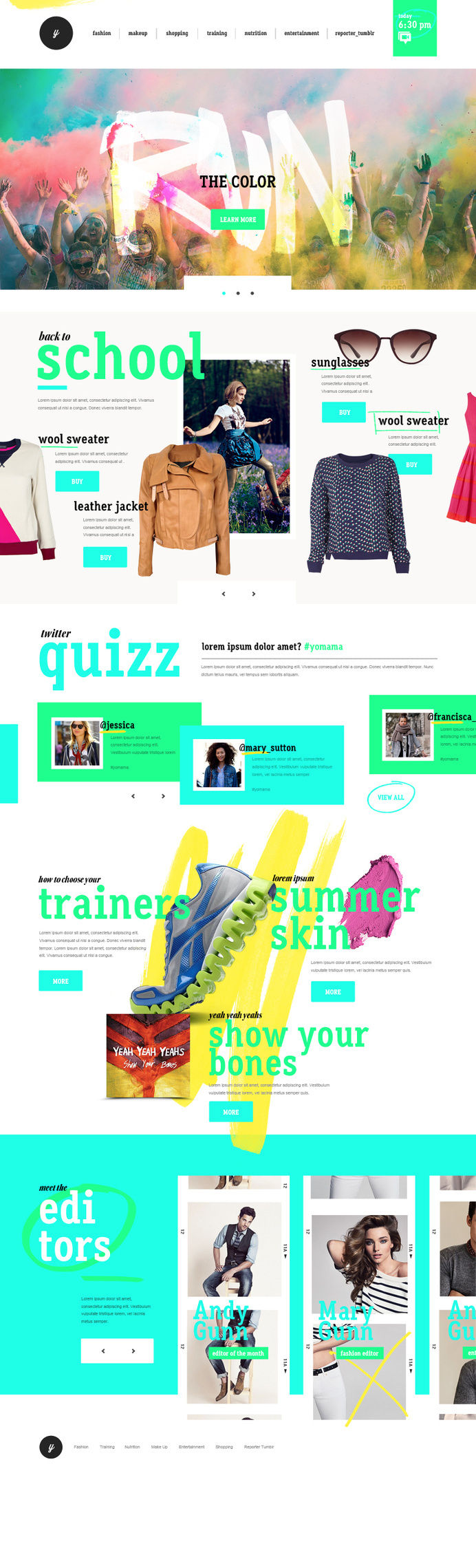 03.jpg #fashion #young #bright #colourful #website