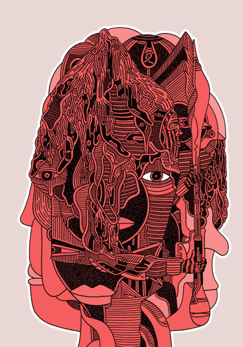 Luke Ramsey | PICDIT #design #color #illustration #art #drawing