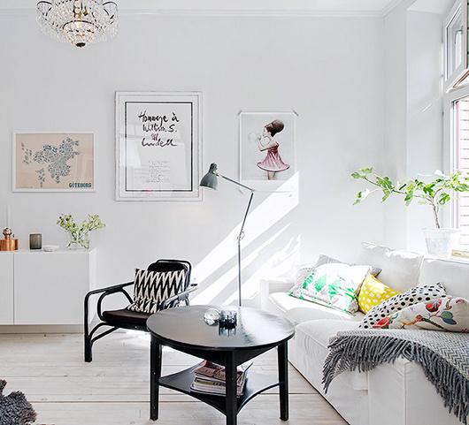 french blue in sweden / sfgirlbybay #interior #design #decor #deco #decoration