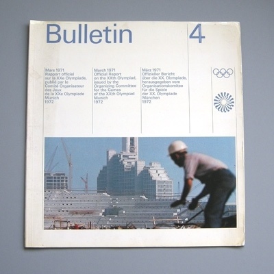 Design by Otl Aicher and Rolf Müller #otl #design #graphic #aicher #olympics