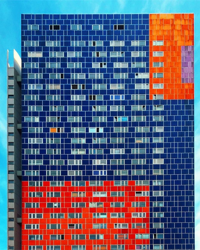 Minimalist and Colorful Architecture Photography by Florian Zenk