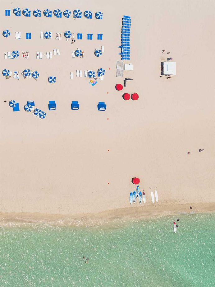 Aerial Views of Miami by Bernhard Lang