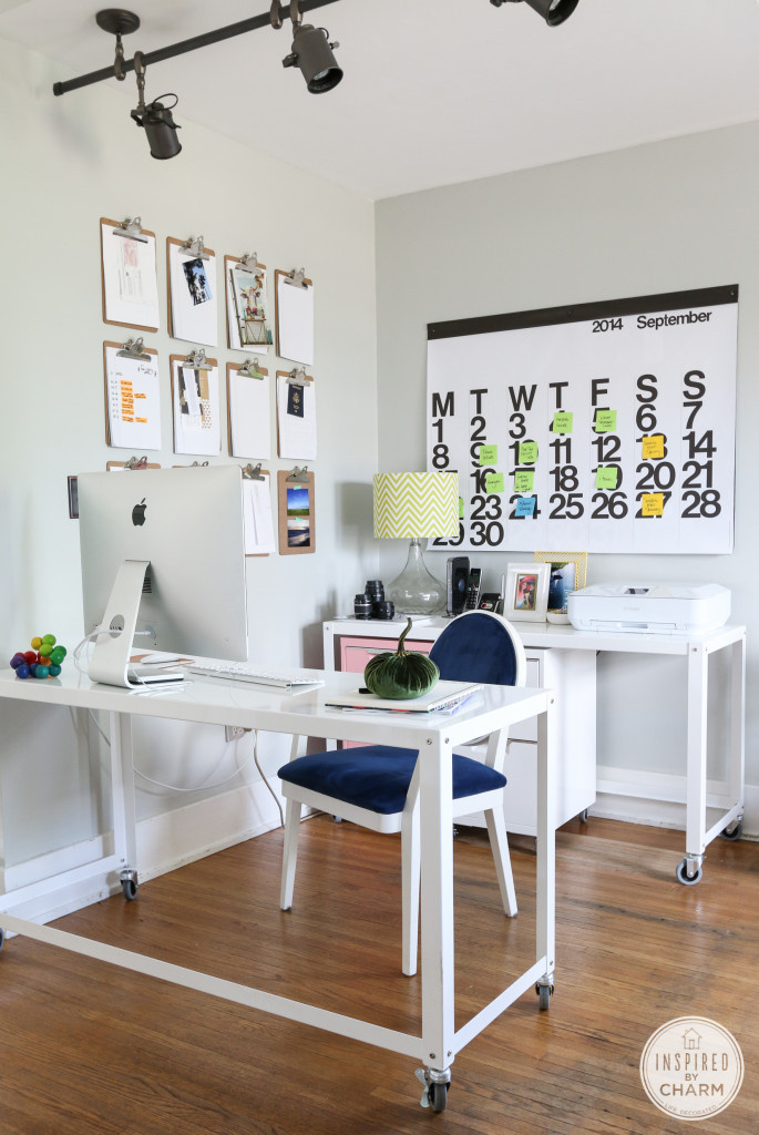 Fall Home Tour – Workspace #interior #office #space #home #desk #work
