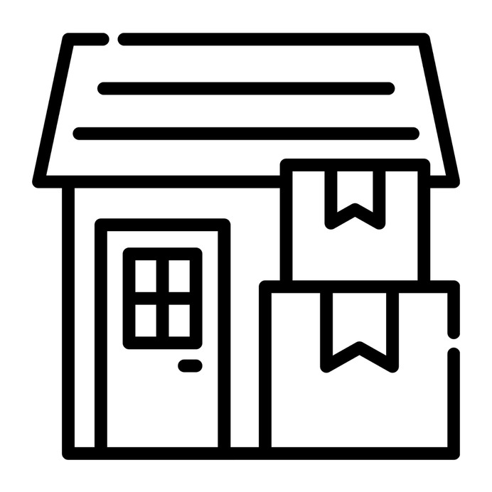 See more icon inspiration related to shipping and delivery, warehouses, factories, stocks, warehouse, delivery, storage and buildings on Flaticon.