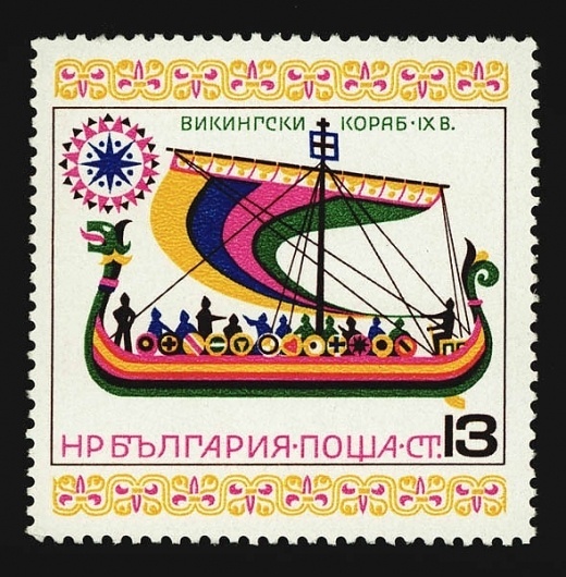 Applied graphics by Stefan Kanchev #stamp #ship #kanchev #stefan