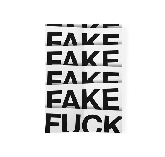 Fake Fuck Poster