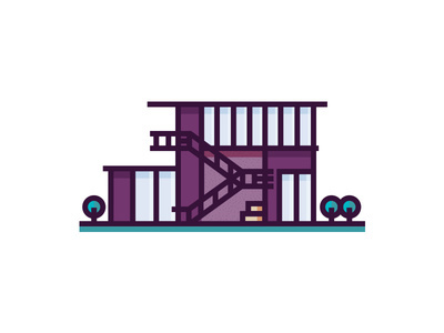 #House #Home #Place #Architecture #Illustration
