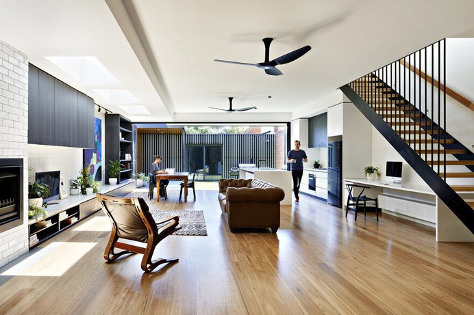 Edwardian Terrace House in Brunswick Gets an Original Upgrade