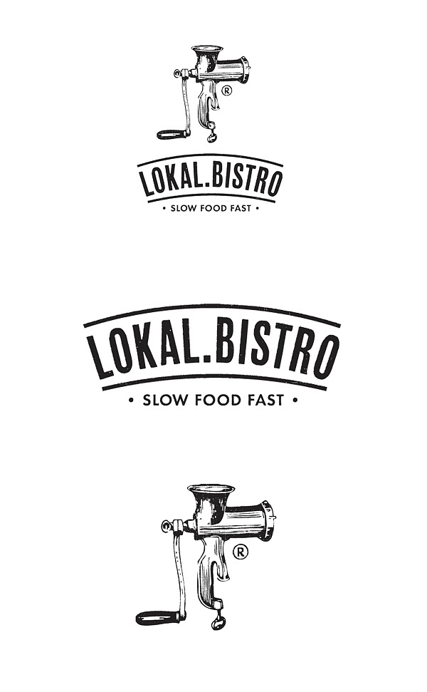 Creative Branding Logos Lokal Bistro And Served Image Ideas Inspiration On Designspiration