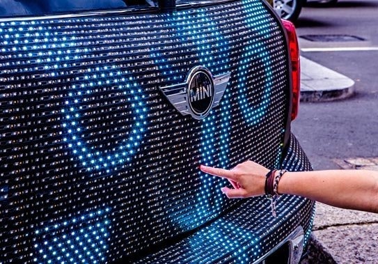 NORCAL MINIS: A Behind The Scenes Look At MINI Art Beat Illumination #interactive #car #led