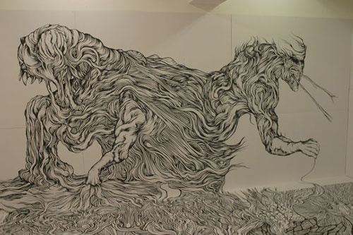 Yosuke Goda - BOOOOOOOM! - CREATE * INSPIRE * COMMUNITY * ART * DESIGN * MUSIC * FILM * PHOTO * PROJECTS #marker #ink #pen #wallpaper #drawing