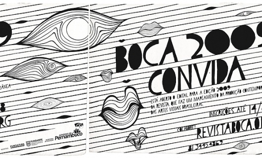 Revista Boca 2 on the Behance Network #visual #design #illustration #poster #art #type #typography