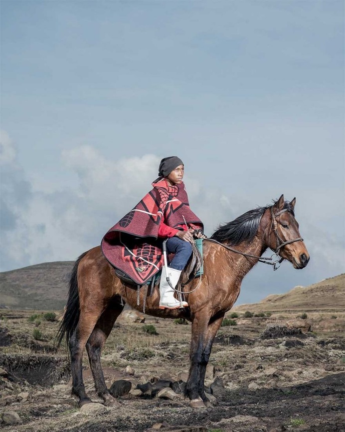 The Horsemen Of Semonkong: Portrait Photography by Thom Pierce