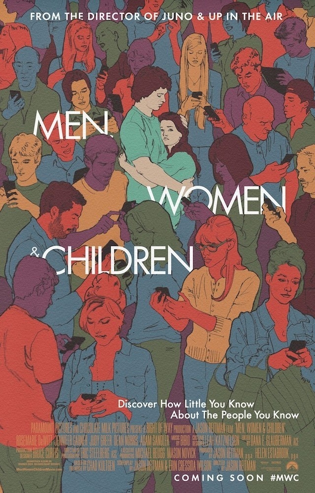 Large poster trailer for jason reitman s men women children has arrived b9407028 750c 40cd bdfa ae140fb858b8 #movie #film