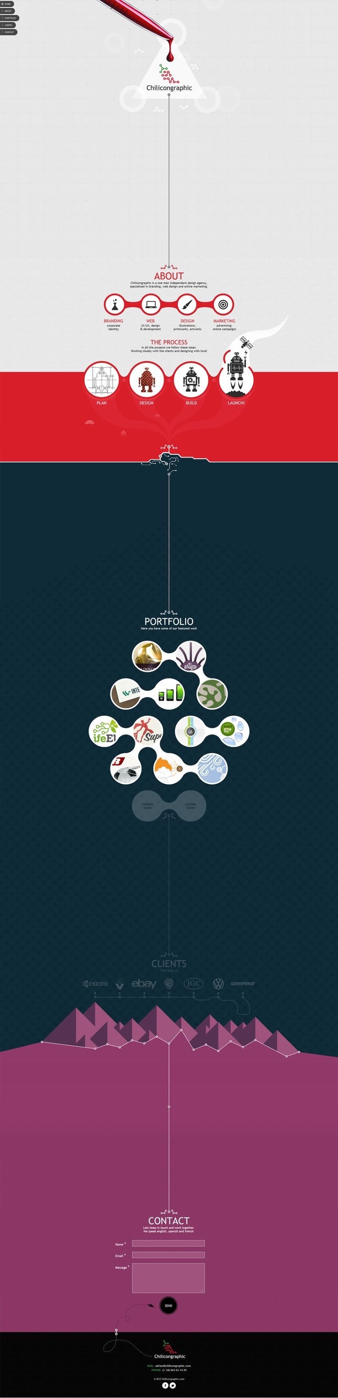 Chilicongraphic webdesign