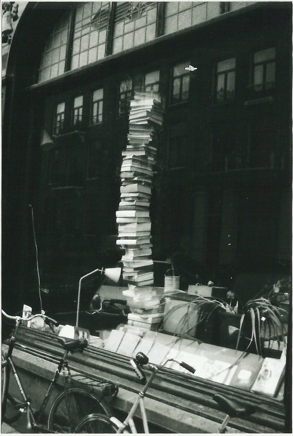 Photo of the Day: 7/22/12 #white #stack #books #black #photography #reading #and #tower