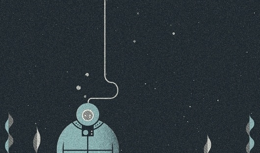 All sizes | So Far From Home | Flickr - Photo Sharing! #water #retro #vintage #scuba