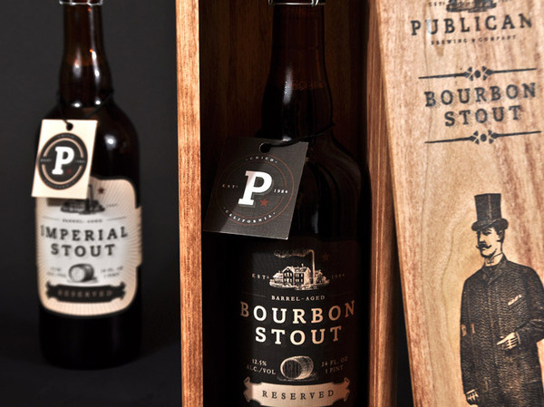 Publican Brewery #beer #design #wood #brews #identity #package #typography