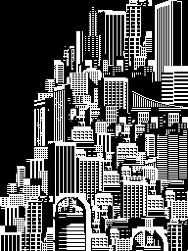 All sizes | Metropolis Cityscape | Flickr - Photo Sharing! #design #illustration #cityscape #city #digital #buildings