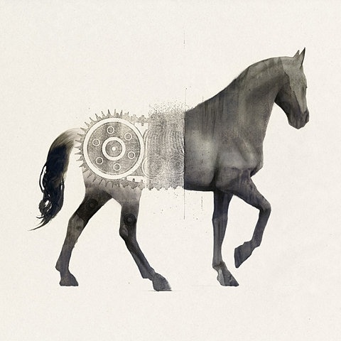 FFFFOUND! | Afghanistan « Sam Weber #acad #horse #graphic #illustration #samweber