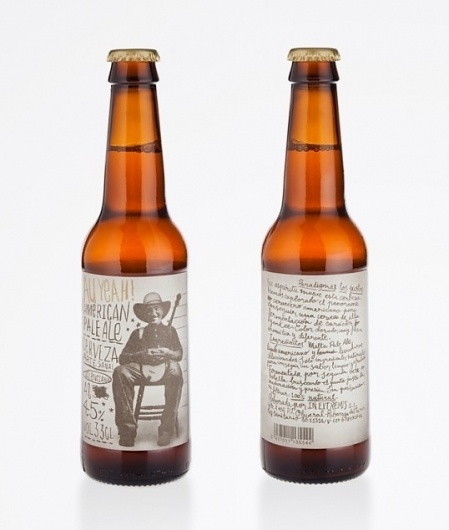 Au Yeah! | Lovely Package #milongo #beer #bottle #packaging #au #yeah #estudio