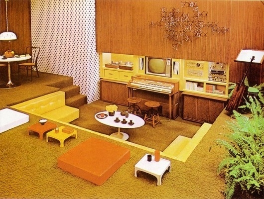 WANKEN - The Blog of Shelby White » The Interiors of Mid-Century Modern #interior #modern #design #living #vintage #1970s #midcentury #room