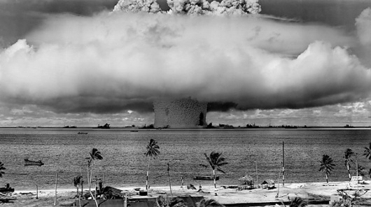 Visualizing The Frightening Power of Nuclear Bombs #weapon #wwii #power #force #nuclear #destructive