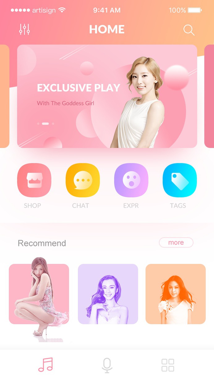 Music App by Mageek