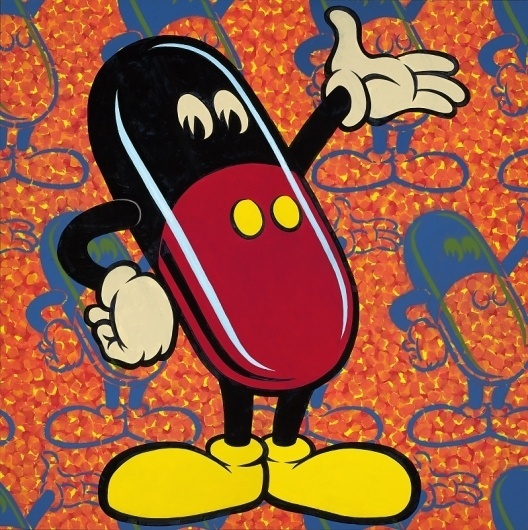 The Art of Coop | Mickey Finn Small #illustration #character #coop #painting
