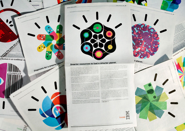 Office | Work | IBM / Designing a Smarter Planet #office #publication #illustration #ibm #layout #brochure #typography