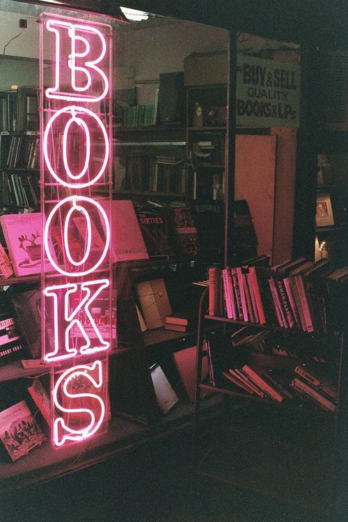 neighborhood books neon