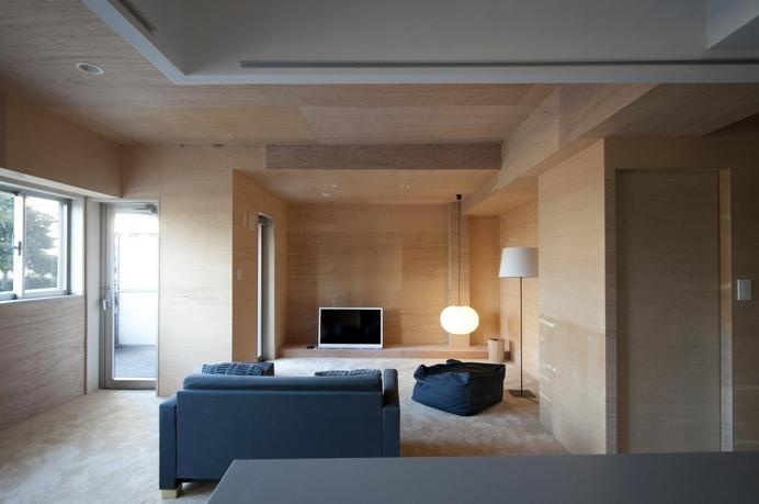 Apartment for K by kurosawa kawara-ten #interior #design #minimal #minimalism