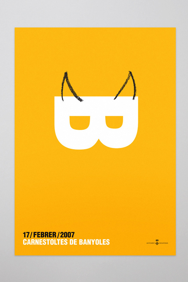 La Fonda grÃ fica #typography #carnestoltes #illustration #poster #party