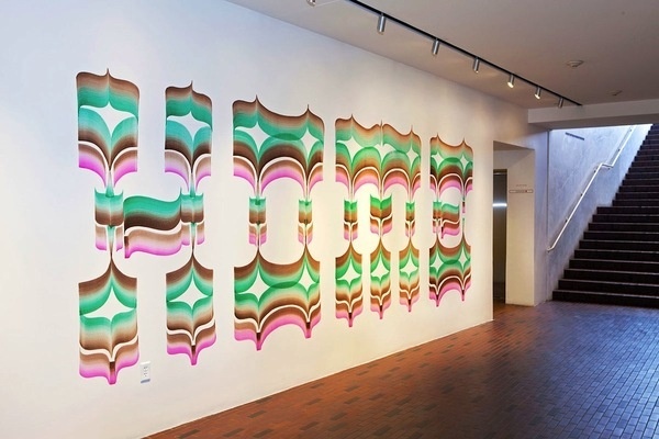 iGNANT #a #on #wall #custom #type #hand #typography