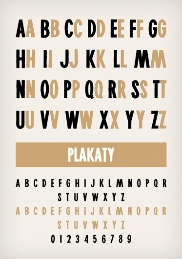 Novo Typo - Plakaty - Type specimen #novo #design #typeface #typo #typography