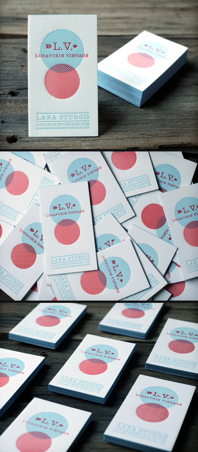 Letterpress Business Cards #card #business