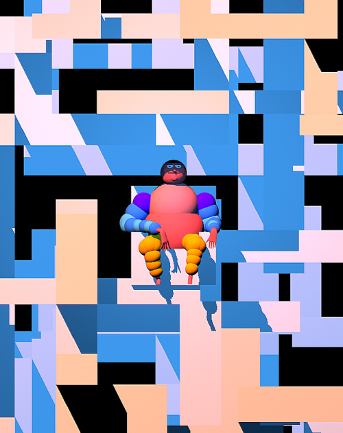 Chair, Charles Huettner #illustration #chair