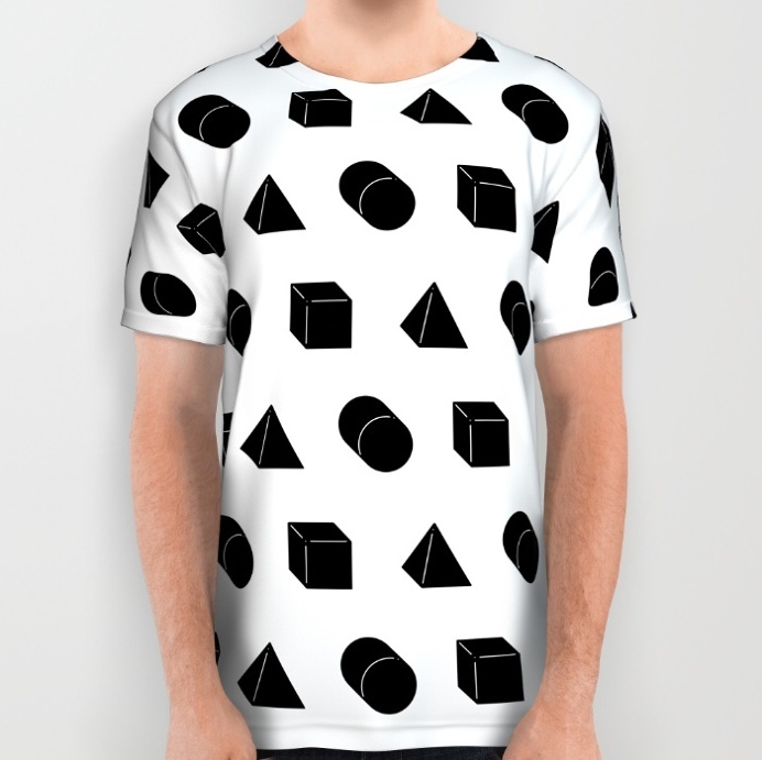 #shapes #pattern #rickardarvius #tshirt #artprint #illustration #vectorart #fashion