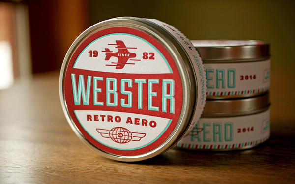 Webster Retro Aero xe2x80x94 The Dieline #retroaero #by #webster #for #beautiful #work