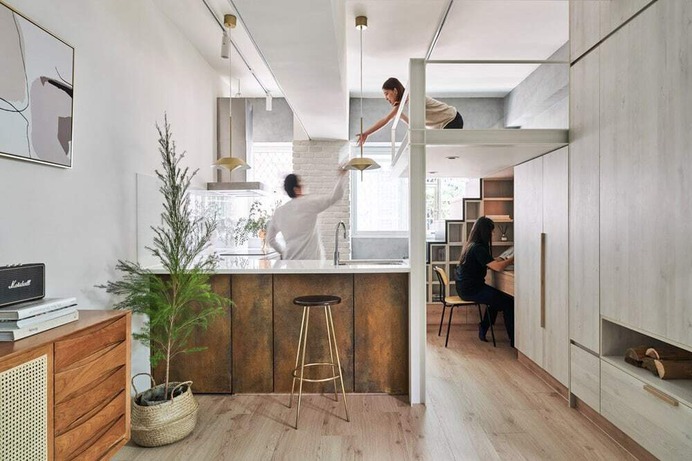 Miǎo Miǎo Apartment, Taipei City by NestSpace Design
