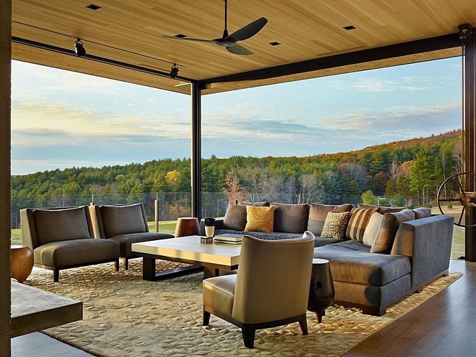 Berkshire Retreat Offers Stupendous Views of Massachusetts 6