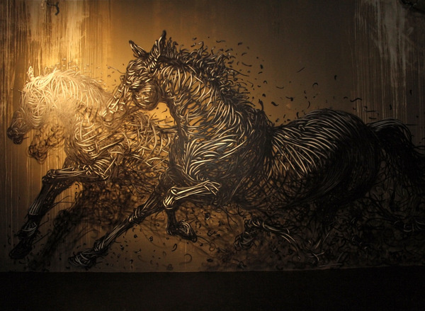 IMG_1565 #grafitti #horses #art #street